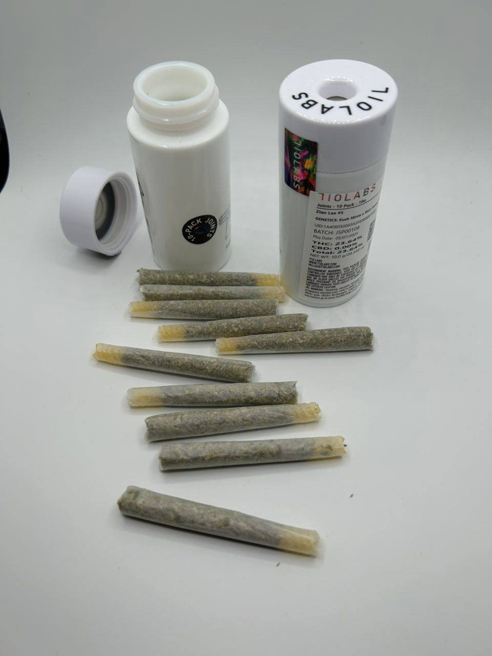IMAGE 2025 07 27 005626 1 710 LABS PERSY PRE ROLLS – 10PK – 10G - Image 2
