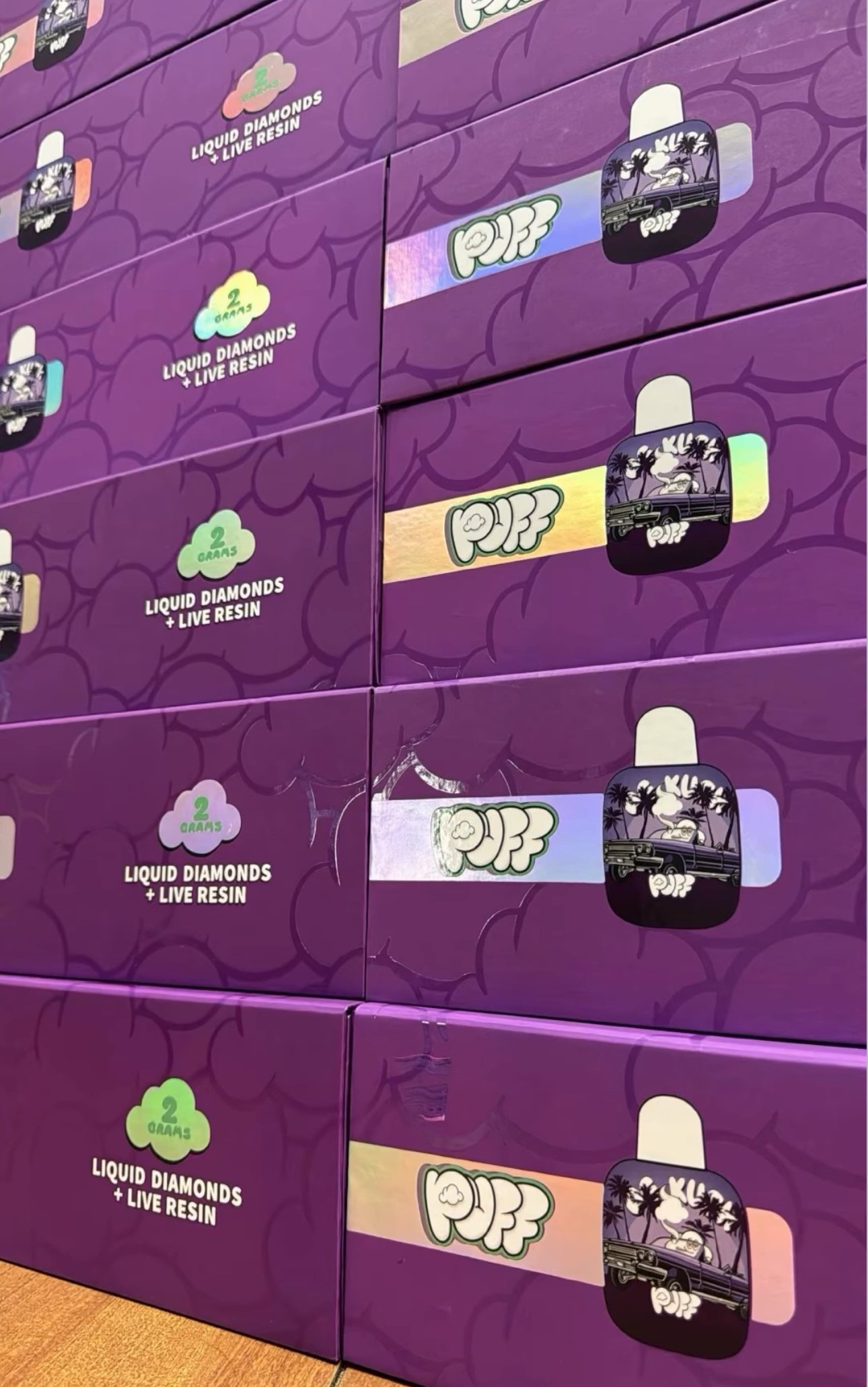 IMG 2726 1 Smoke With Puff 2G Liquid Diamonds + Live Resin Disposable - Image 3