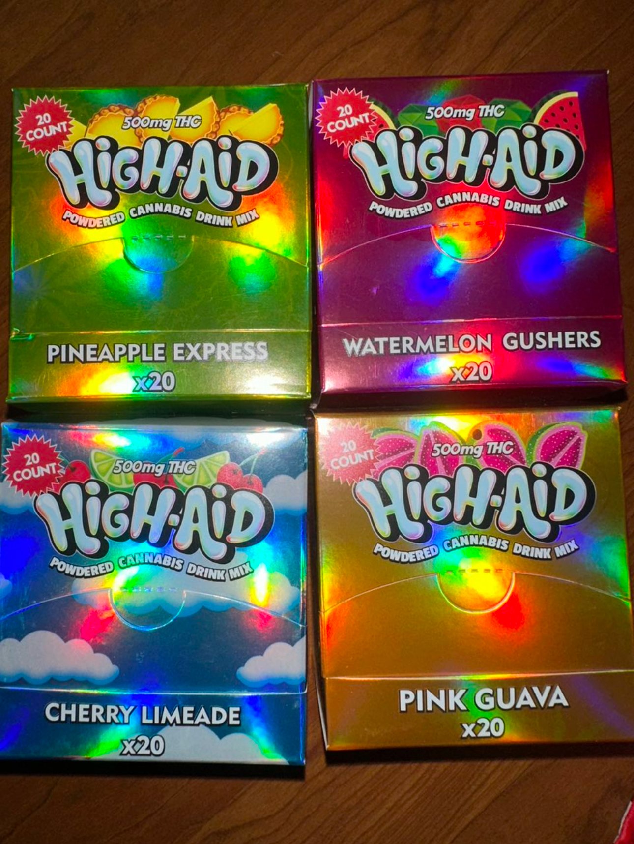 IMG 3106 1 High-Aid Drink Mix 500MG THC - Image 3