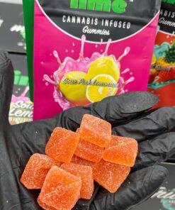 LIME LIVE RESIN GUMMIES – 100MG THC