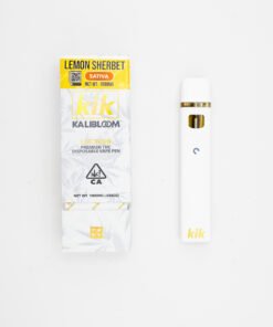 KIK KALIBLOOM – DISPOSABLE RECHARGEABLE VAPE CARTS – 1GM LEMON SHERBERTuntitled 1 1