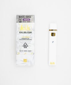 KIK KALIBLOOM – DISPOSABLE RECHARGEABLE VAPE CARTS – 1GM WHITE TAHOEuntitled 3 1