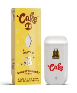 cake d8 3g disposable sunset sherbet new 1