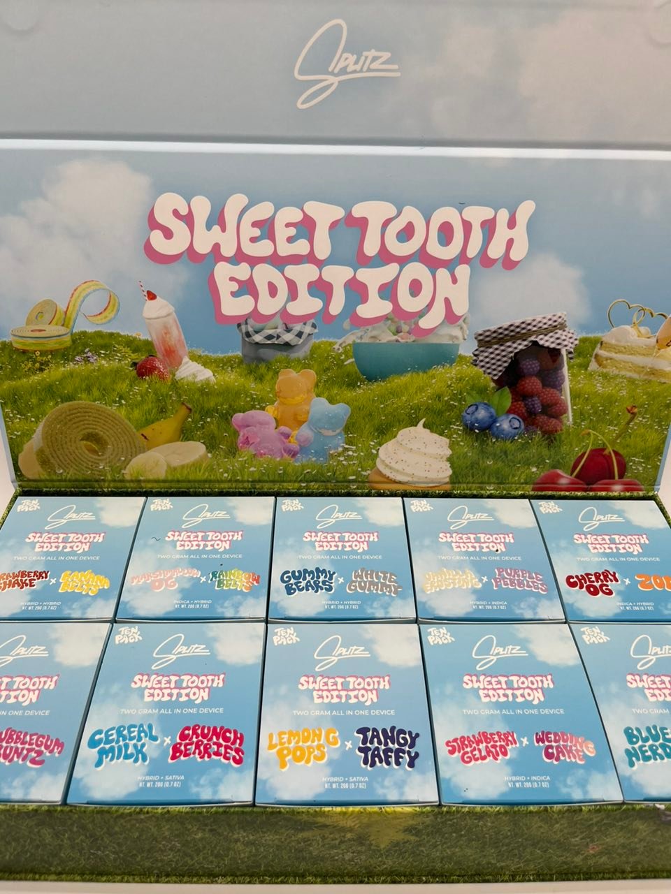 image 1042 1 SPLITZ 2G DISPOSABLE SWEET TOOTH EDITION - Image 2