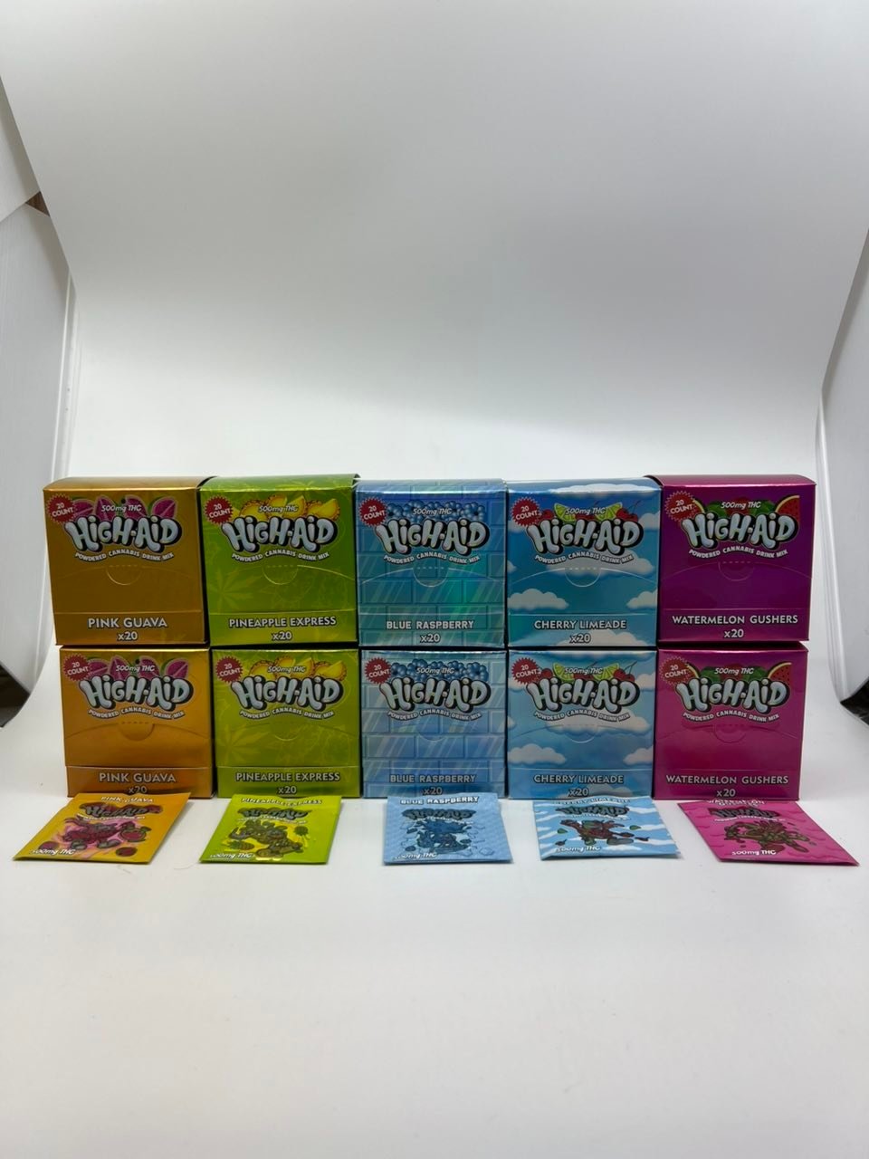 image 110 2 High-Aid Drink Mix 500MG THC