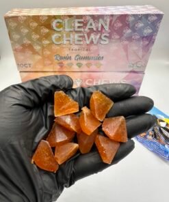 Alternative view of CLEAN CHEWS TROPICAL ROSIN GUMMIES – 200MG