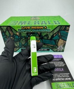 EMERALD 1G DISPOSABLE – LIVE RESIN + LIQUID DIAMOND