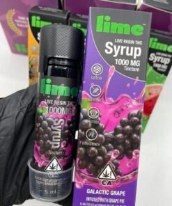 Lime Live Resin Thc Syrup 1000 MG