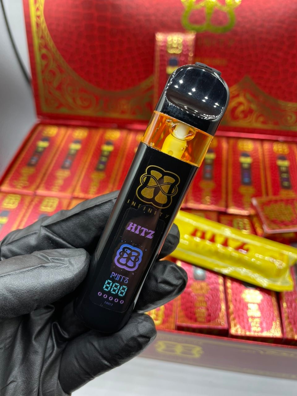 image 1592 1 HITZ INFINITY EDITION 2G DISPOSABLE – EDITION ONE – LIVE RESIN SUGAR LIQUID DIAMONDS - Image 2