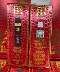 HITZ INFINITY EDITION 2G DISPOSABLE – EDITION ONE – LIVE RESIN SUGAR LIQUID DIAMONDS