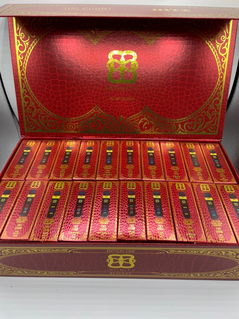 image 1594 1 HITZ INFINITY EDITION 2G DISPOSABLE – EDITION ONE – LIVE RESIN SUGAR LIQUID DIAMONDS - Image 3