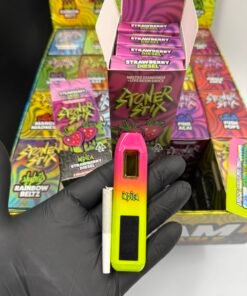 STONER STIX V3 2G DISPOSABLE + PRE ROLL – MELTED DIAMONDS + LIVE RESIN SAUCE