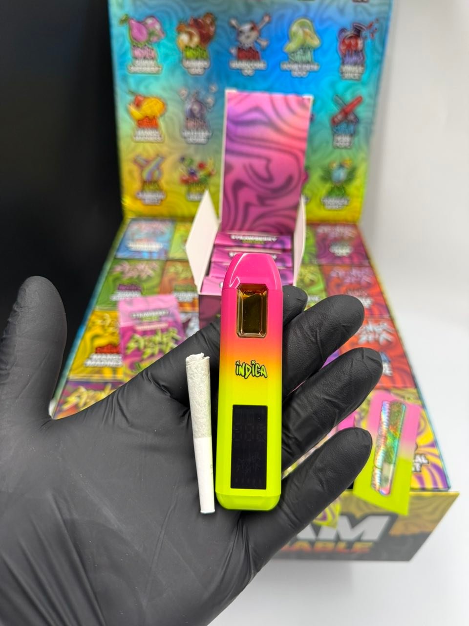image 1666 1 STONER STIX V3 2G DISPOSABLE + PRE ROLL – MELTED DIAMONDS + LIVE RESIN SAUCE - Image 3