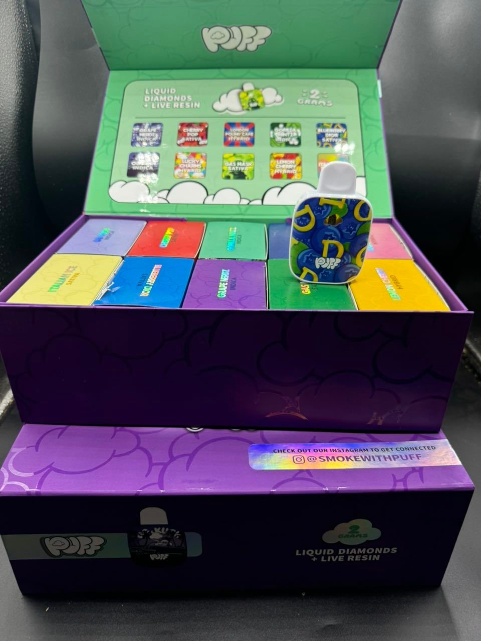 image 168 1 Smoke With Puff 2G Liquid Diamonds + Live Resin Disposable