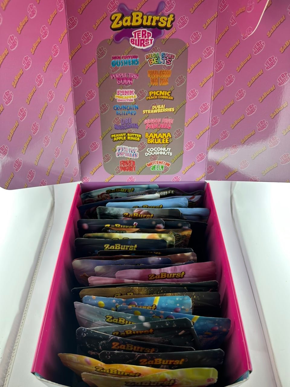 image 1917 1 ZABURST X TERP BURST WEED | INFUSED LIQUID DIAMOND EDIBLES INCLUDED – 3.5G - Image 4