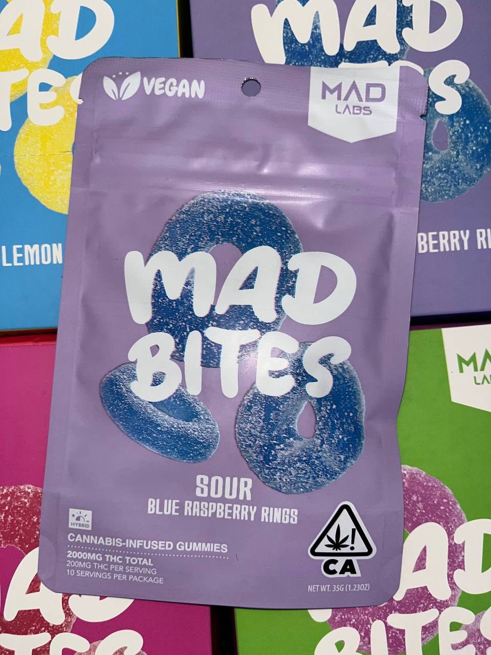image 194 1 1 MAD BITES 1500-2000MG (HASH ROSIN/FULL SPECTRUM) GUMMIES