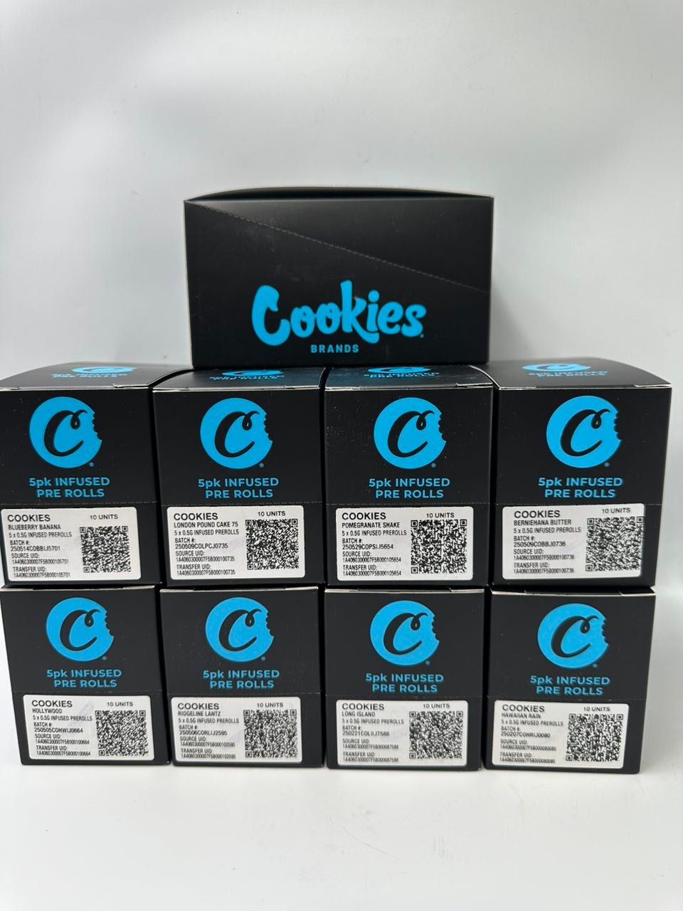 image 2285 1 COOKIES PRE ROLLS 5PK – DIAMOND INFUSED JOINTS – 2.5G - Image 3