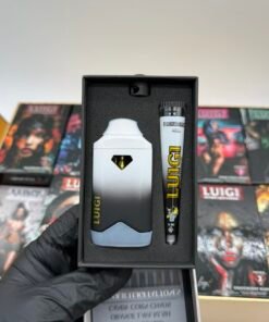 LUIGI V6 2G DISPOSABLE W/ PRE ROLL – LIVE RESIN LIQUID DIAMOND