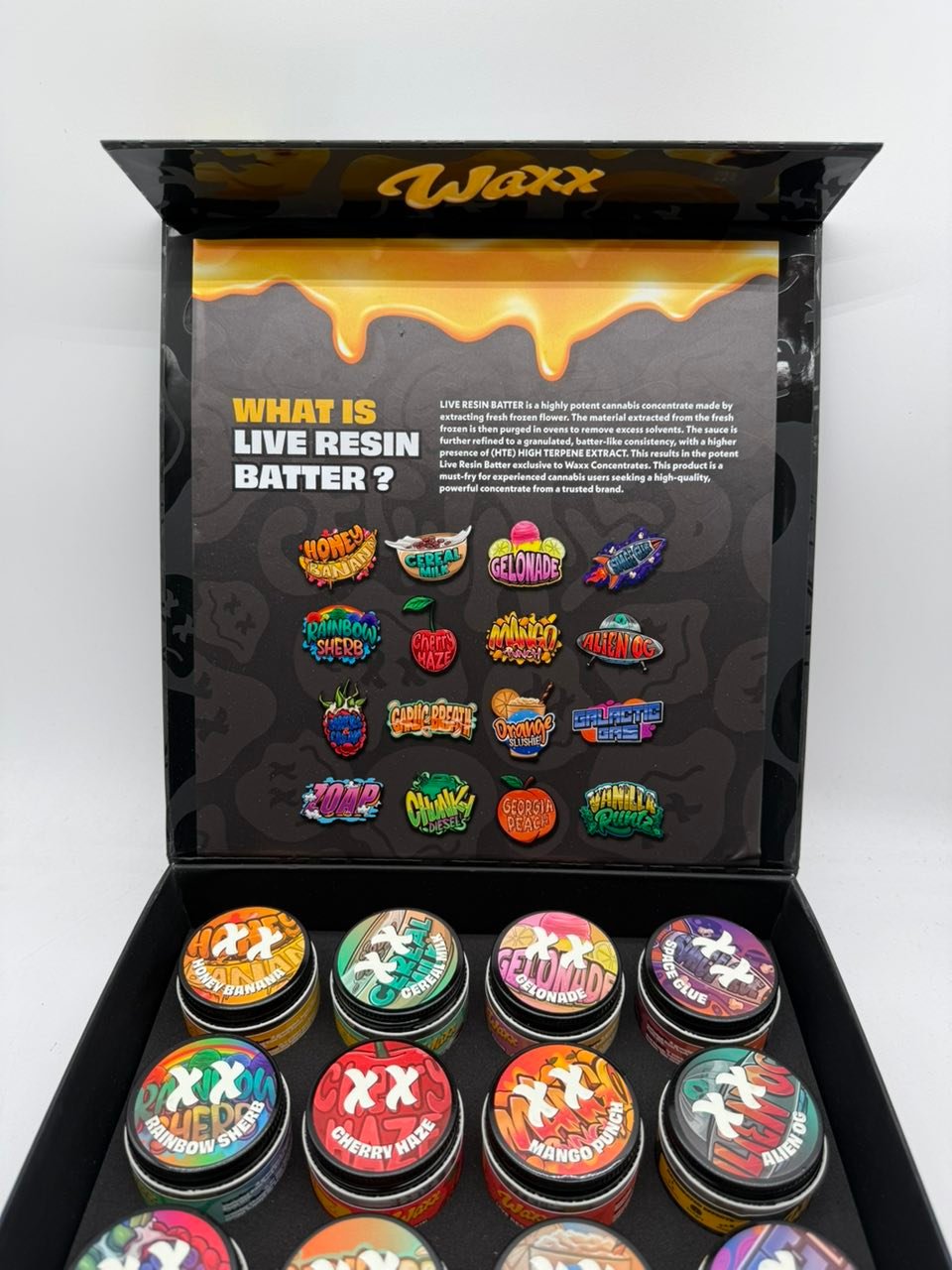 image 2451 1 WAXX LIVE RESIN BATTER CONCENTRATES – 1OZ - Image 3