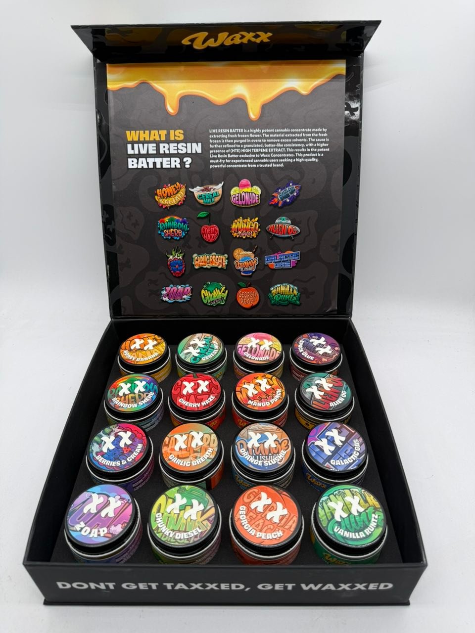 image 2453 1 WAXX LIVE RESIN BATTER CONCENTRATES – 1OZ - Image 2