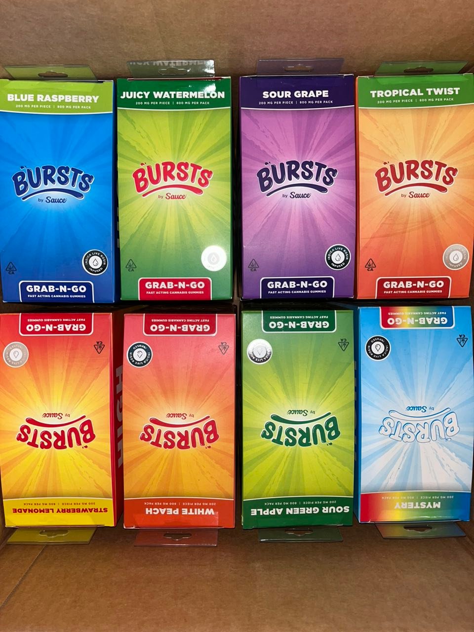 image 263 1 Bursts By Sauce Edibles 800MG - Image 4