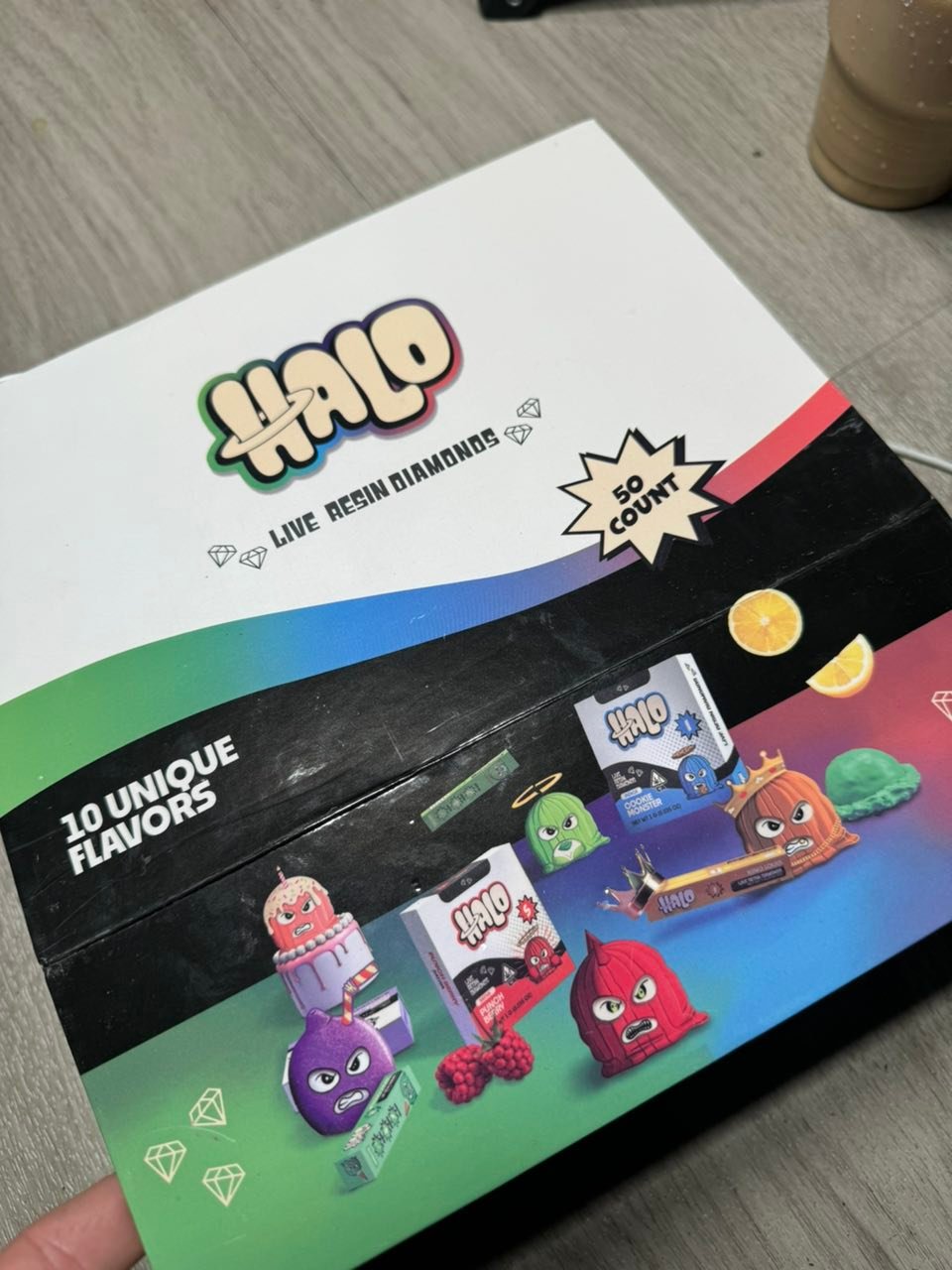 image 42 1 Halo Live Resin Diamonds Disposable 2G - Image 2