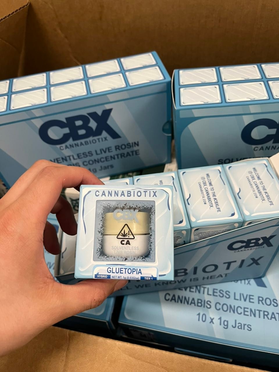 image 472 1 CBX CANNABIOTIX COLD CURE LIVE ROSIN – SOLVENTLESS – 1GM (TIER 1 OR TIER 2 AVAILABLE) - Image 3
