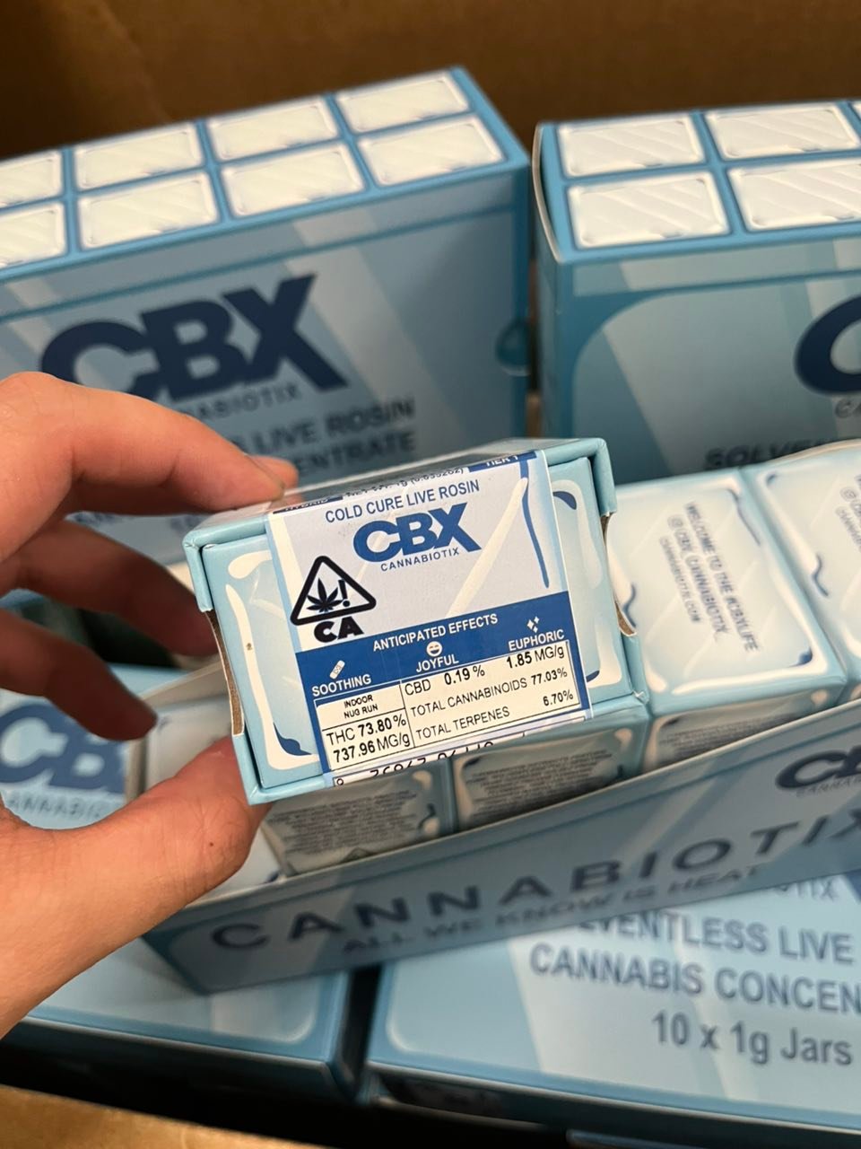 image 473 1 CBX CANNABIOTIX COLD CURE LIVE ROSIN – SOLVENTLESS – 1GM (TIER 1 OR TIER 2 AVAILABLE) - Image 2