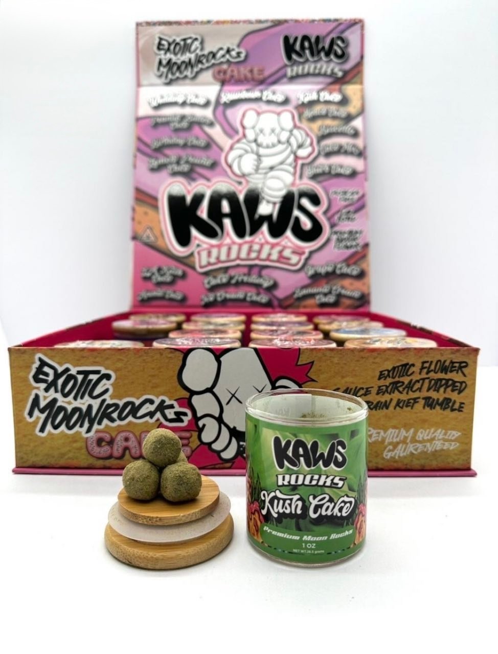 image 527 1 KAWS ROCKS – EXOTIC MOONROCKS (1 Ounce Jars)