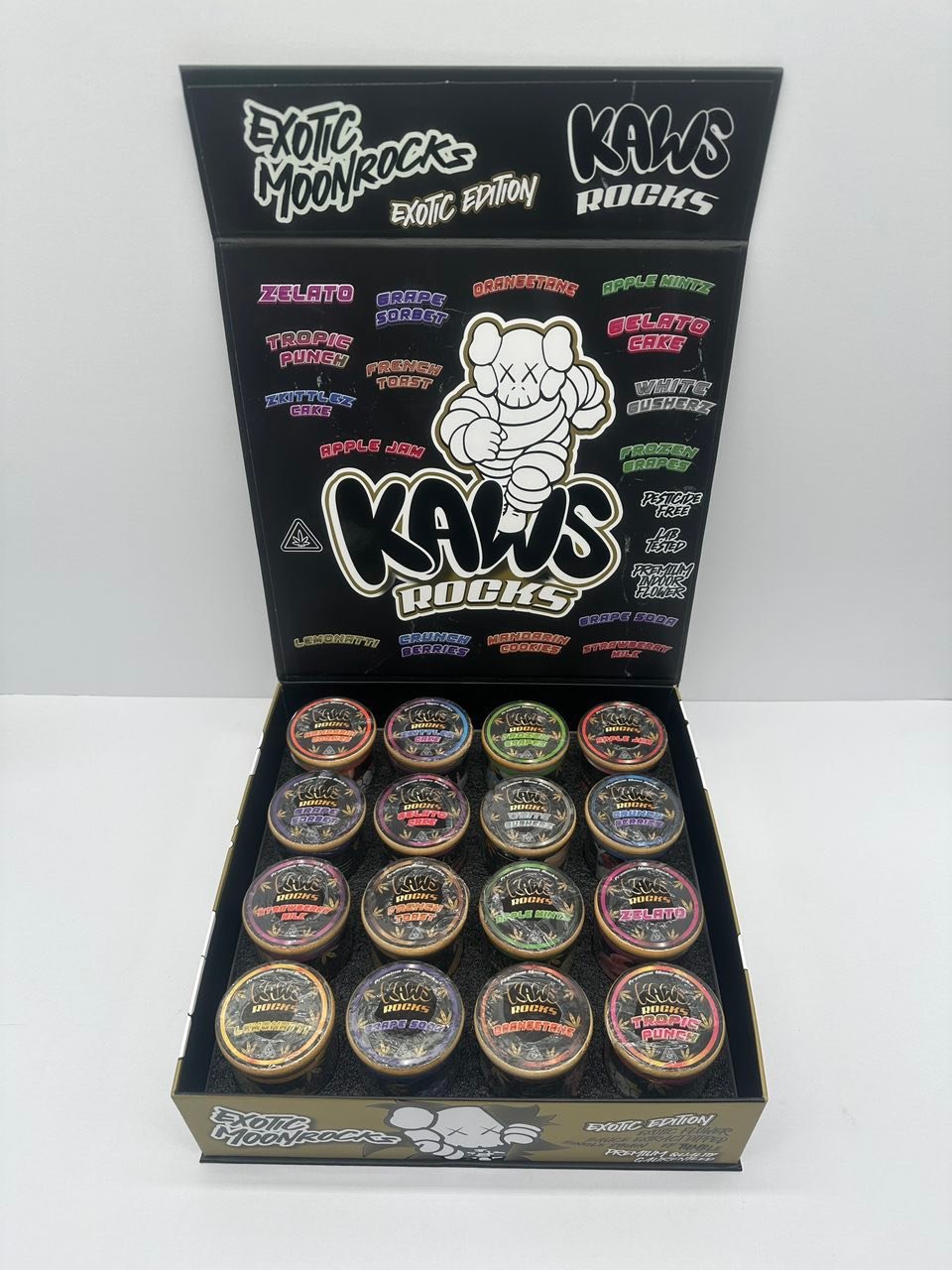 image 529 1 KAWS ROCKS – EXOTIC MOONROCKS (1 Ounce Jars) - Image 4
