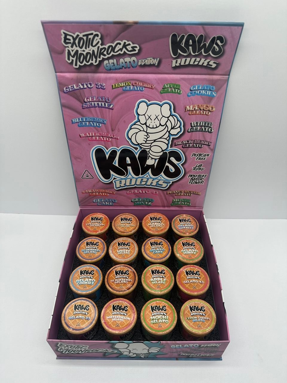 image 531 1 KAWS ROCKS – EXOTIC MOONROCKS (1 Ounce Jars) - Image 6