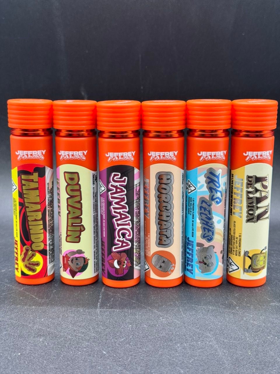 image 942 1 JEFFREY PALMS PRE ROLLS – SINGLE INFUSED PREROLL W/ EXOTIC DESIGNER FLOWER + AAA LIVE ROSIN - Image 2