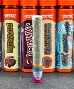 JEFFREY PALMS PRE ROLLS – SINGLE INFUSED PREROLL W/ EXOTIC DESIGNER FLOWER + AAA LIVE ROSIN