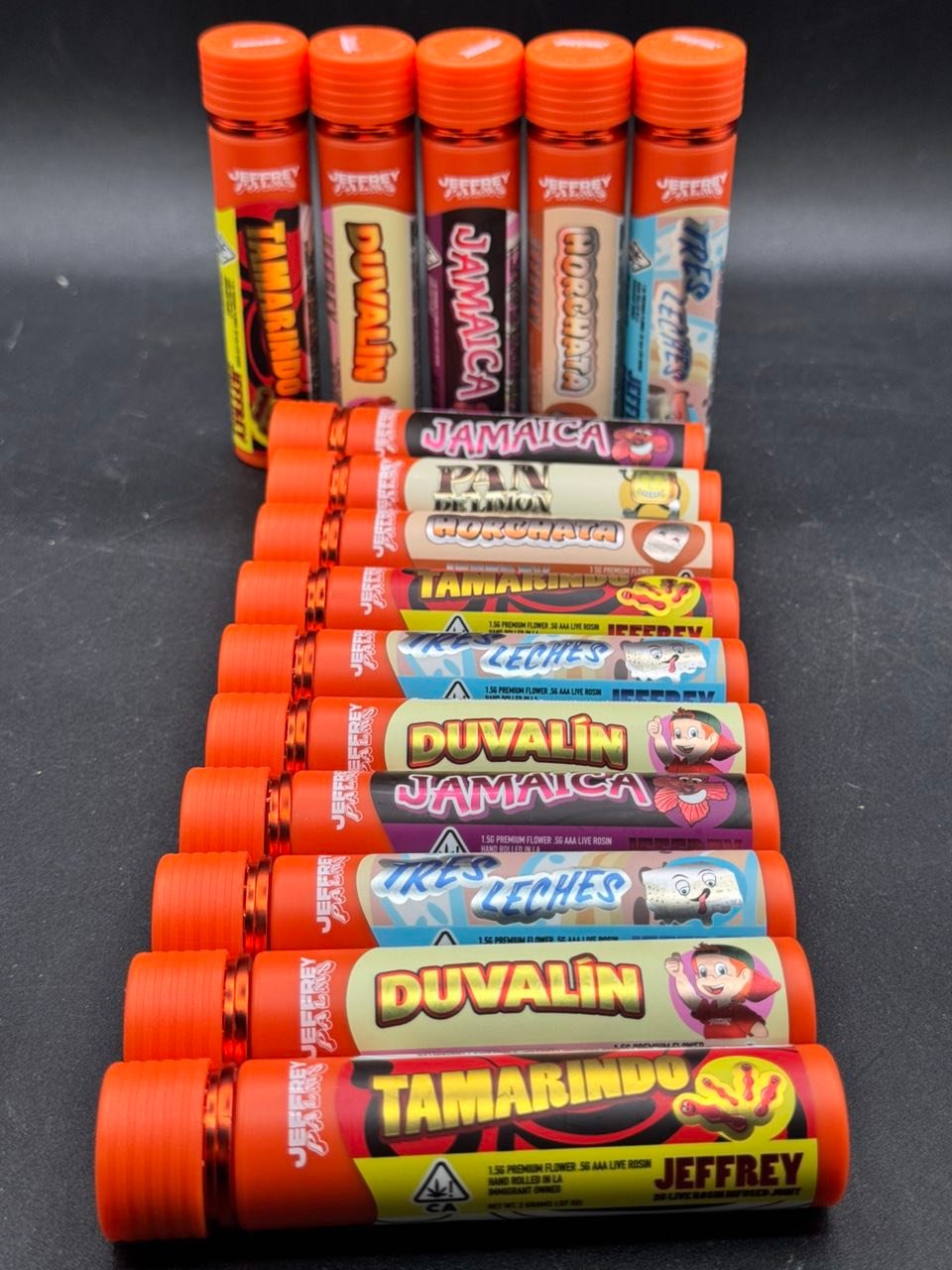 image 944 1 JEFFREY PALMS PRE ROLLS – SINGLE INFUSED PREROLL W/ EXOTIC DESIGNER FLOWER + AAA LIVE ROSIN - Image 3