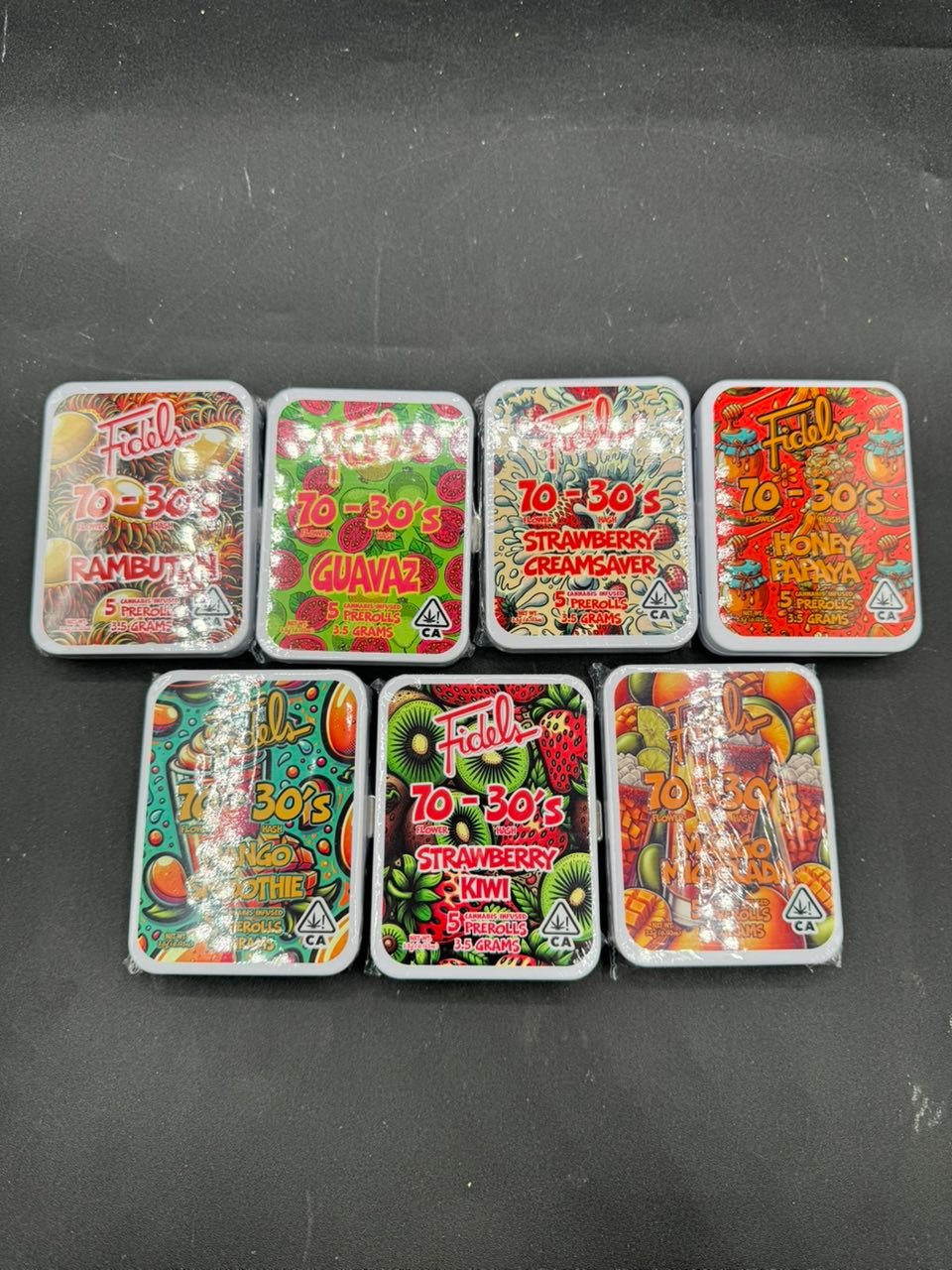 image 947 1 FIDELS 70-30’S PRE ROLLS – 5 CANNABIS INFUSED PREROLLS – 3.5G - Image 3