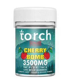 torch haymaker 3500mg gummies Cherry bomb 1